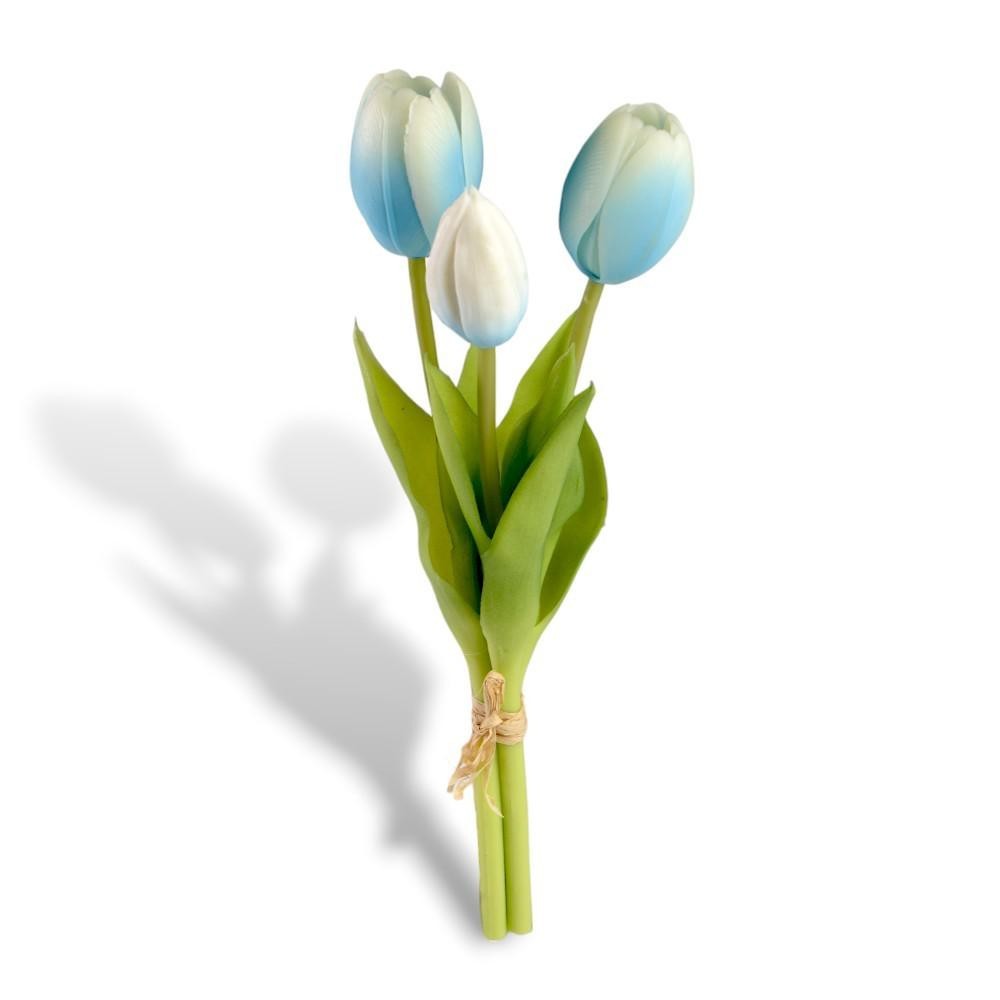 MINI BUSH TULIPANO X3 REAL TOUCH BLUE